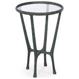 Creighton End Table, Green Verdigris by Four Hands — PRM_1