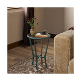 Creighton End Table, Green Verdigris by Four Hands — ESS_1