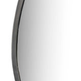 Brinley Mirror, Matte Black-Accessories-High Fashion Home