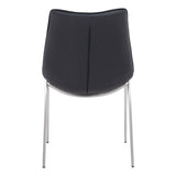 Magnus Dining Chair, Black, Set of 2-Furniture - Dining-High Fashion Home