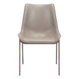 Magnus Dining Chair, Brown, Set of 2-Furniture - Dining-High Fashion Home