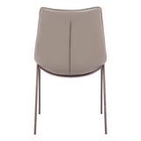 Magnus Dining Chair, Brown, Set of 2-Furniture - Dining-High Fashion Home
