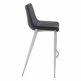 Magnus Barstool, Black, Set of 2-Furniture-High Fashion Home