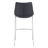 Magnus Barstool, Black, Set of 2-Furniture-High Fashion Home