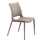Ace Dining Chair, Brown, Set of 2-Furniture - Dining-High Fashion Home