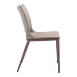 Ace Dining Chair, Brown, Set of 2-Furniture - Dining-High Fashion Home