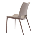 Ace Dining Chair, Brown, Set of 2-Furniture - Dining-High Fashion Home