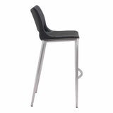 Ace Barstool, Black, Set of 2-Furniture-High Fashion Home