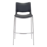 Ace Barstool, Black, Set of 2-Furniture-High Fashion Home