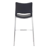 Ace Barstool, Black, Set of 2-Furniture-High Fashion Home