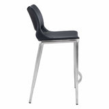 Ace Counter Stool, Black, Set of 2-Furniture-High Fashion Home
