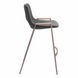 Desi Counter Stool, Black, Set of 2-Furniture-High Fashion Home