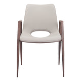 Desi Dining Chair, Beige, Set of 2-Furniture - Dining-High Fashion Home