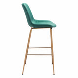 Tony Bar Stool, Green-Furniture-High Fashion Home