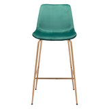 Tony Bar Stool, Green-Furniture-High Fashion Home