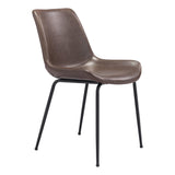 Byron Dining Chair, Brown, Set of 2-Furniture - Dining-High Fashion Home