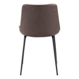 Byron Dining Chair, Brown, Set of 2-Furniture - Dining-High Fashion Home