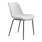 Byron Dining Chair, White, Set of 2-Furniture - Dining-High Fashion Home