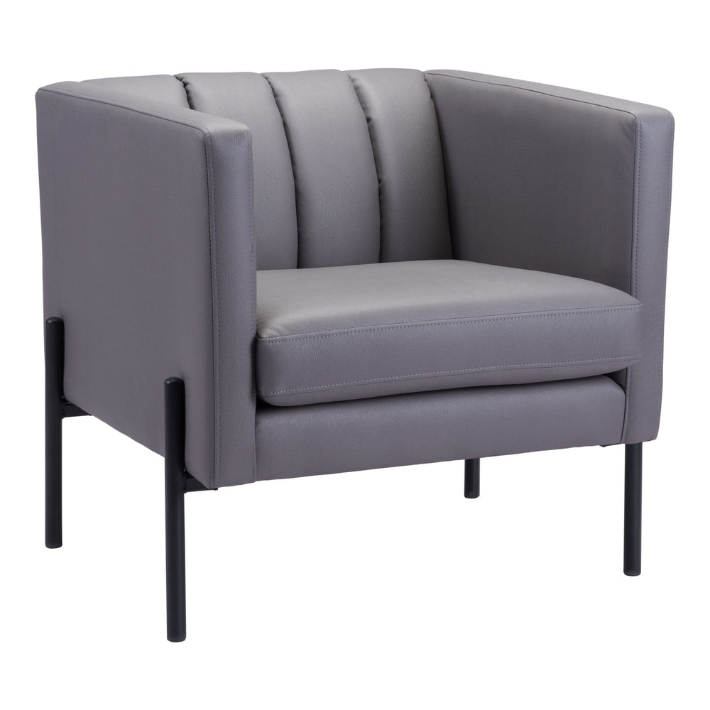 Jess Accent Chair Gray-Furniture - Chair-High Fashion Home