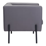Jess Accent Chair Gray-Furniture - Chair-High Fashion Home