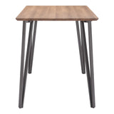 Doubs Counter Table, Brown-Furniture - Accent Tables-High Fashion Home