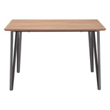 Doubs Counter Table, Brown-Furniture - Accent Tables-High Fashion Home