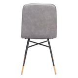 Var Dining Chair, Gray, Set of 2-Furniture - Dining-High Fashion Home