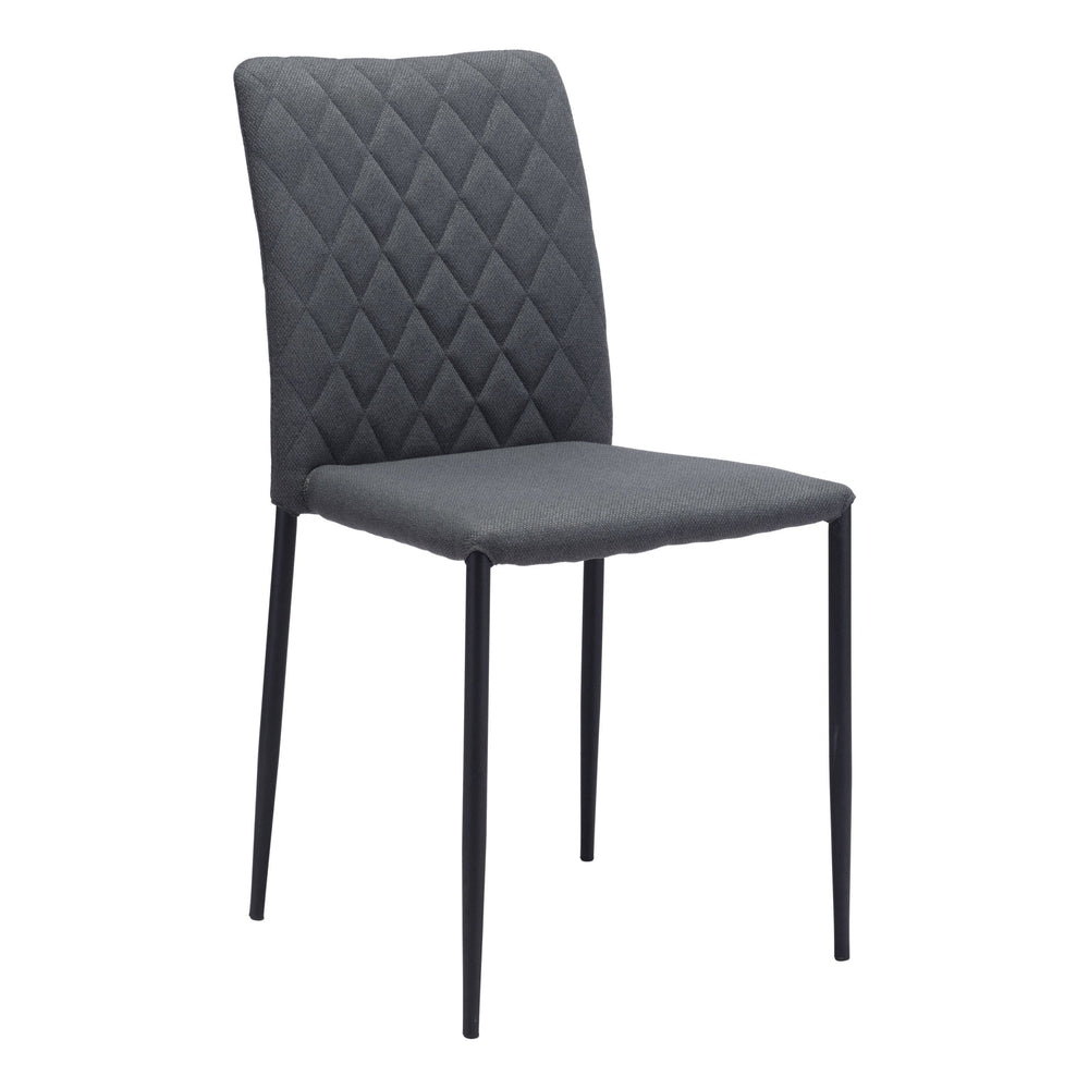 Harve Dining Chair, Gray, Set of 2-Furniture - Dining-High Fashion Home