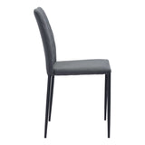 Harve Dining Chair, Gray, Set of 2-Furniture - Dining-High Fashion Home