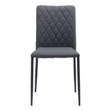 Harve Dining Chair, Gray, Set of 2-Furniture - Dining-High Fashion Home