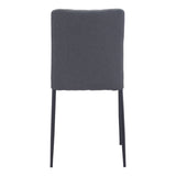 Harve Dining Chair, Gray, Set of 2-Furniture - Dining-High Fashion Home