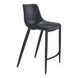 Magnus Barstool, Black, Set of 2-Furniture-High Fashion Home