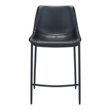 Magnus Barstool, Black, Set of 2-Furniture-High Fashion Home