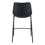 Magnus Barstool, Black, Set of 2-Furniture-High Fashion Home