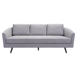 Divinity Sofa, Gray-Furniture - Sofas-High Fashion Home