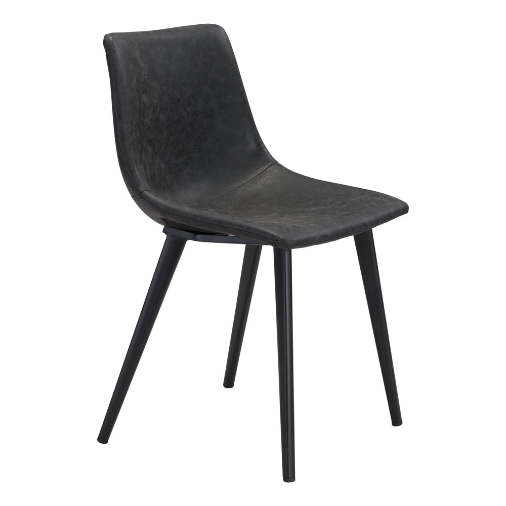 Daniel Dining Chair, Vintage Black, Set of 2-Furniture - Dining-High Fashion Home