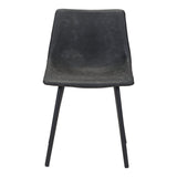 Daniel Dining Chair, Vintage Black, Set of 2-Furniture - Dining-High Fashion Home