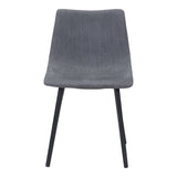 Daniel Dining Chair, Gray, Set of 2-Furniture - Dining-High Fashion Home