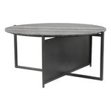 Mcbride Coffee Table, Gray-Furniture - Accent Tables-High Fashion Home