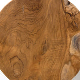Teak Stool, Natural