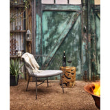 Teak Stool, Natural