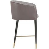 Asher Arm Chair, Flint Grey, Set of 2