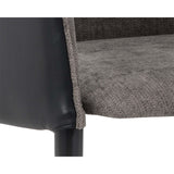 Asher Arm Chair, Sparrow Grey