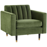 Yosi Chair, Moss Green-Furniture - Chairs-High Fashion Home