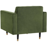 Yosi Chair, Moss Green-Furniture - Chairs-High Fashion Home