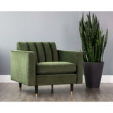 Yosi Chair, Moss Green-Furniture - Chairs-High Fashion Home