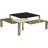 Saber Coffee Table, Gold