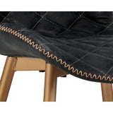 Lyla Dining Chair, Antique Black, Set of 2
