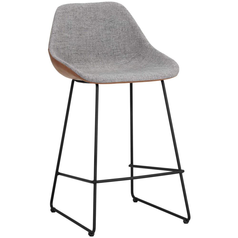 McCoy Counter Stool, November Grey-Furniture - Dining-High Fashion Home