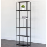 Eiffel Small Bookcase, Black
